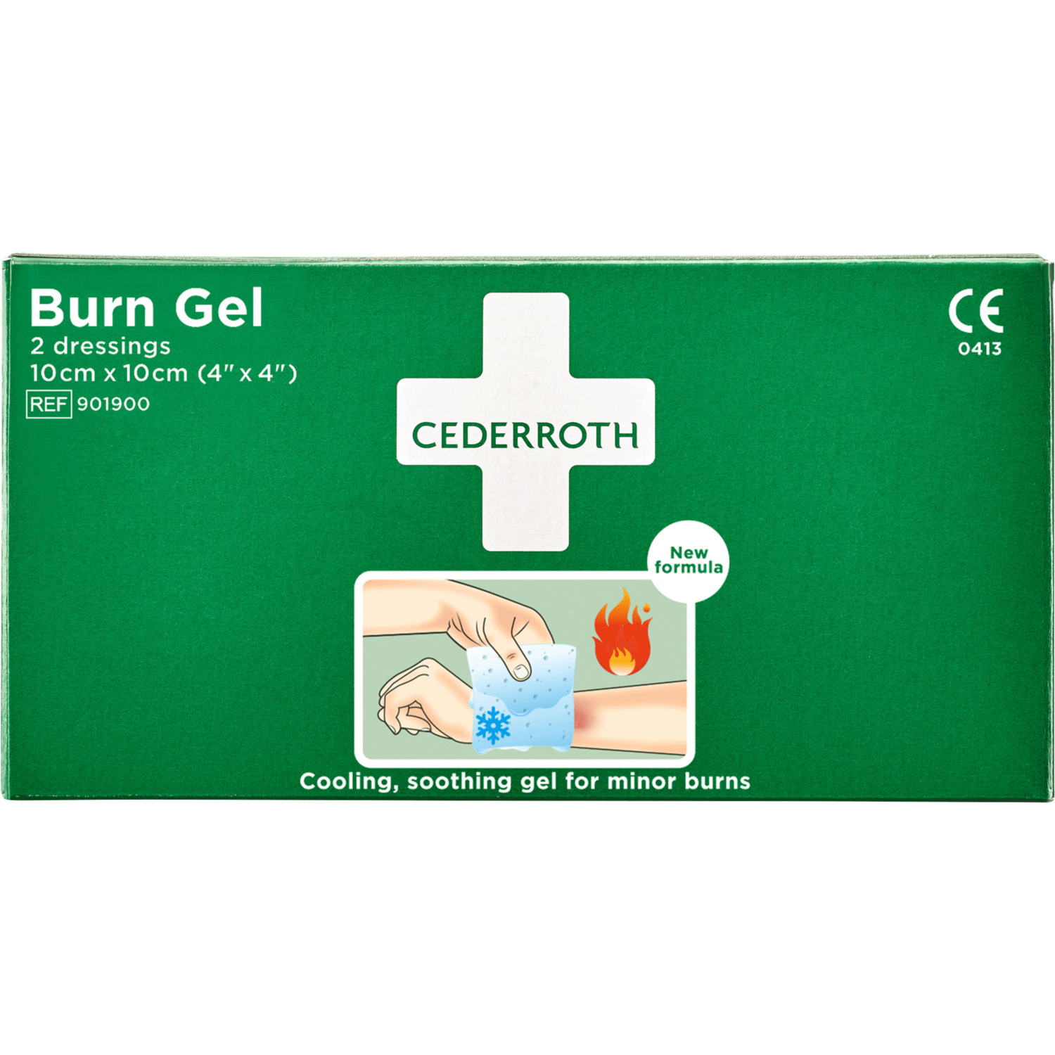 Burn gel kompress 2x10cm
