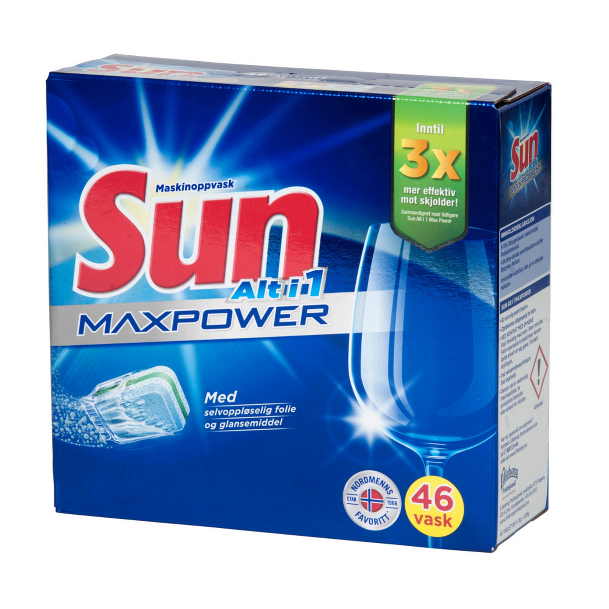 Sun alt i 1 max power 46tabl.