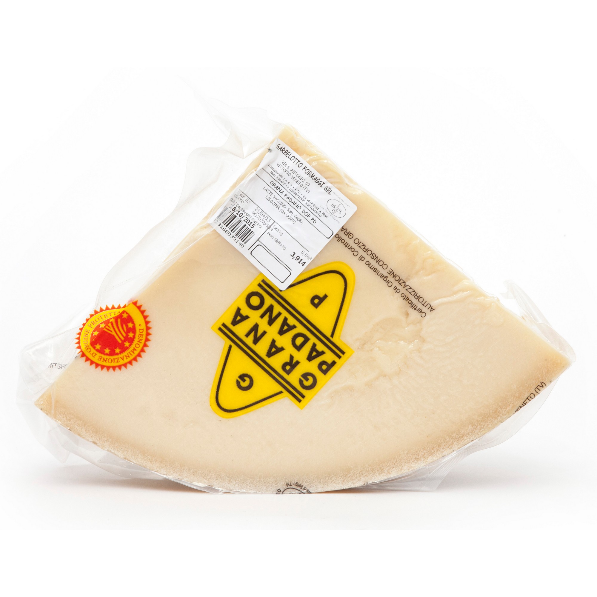 Grana padano 1/8 4 kg  kg