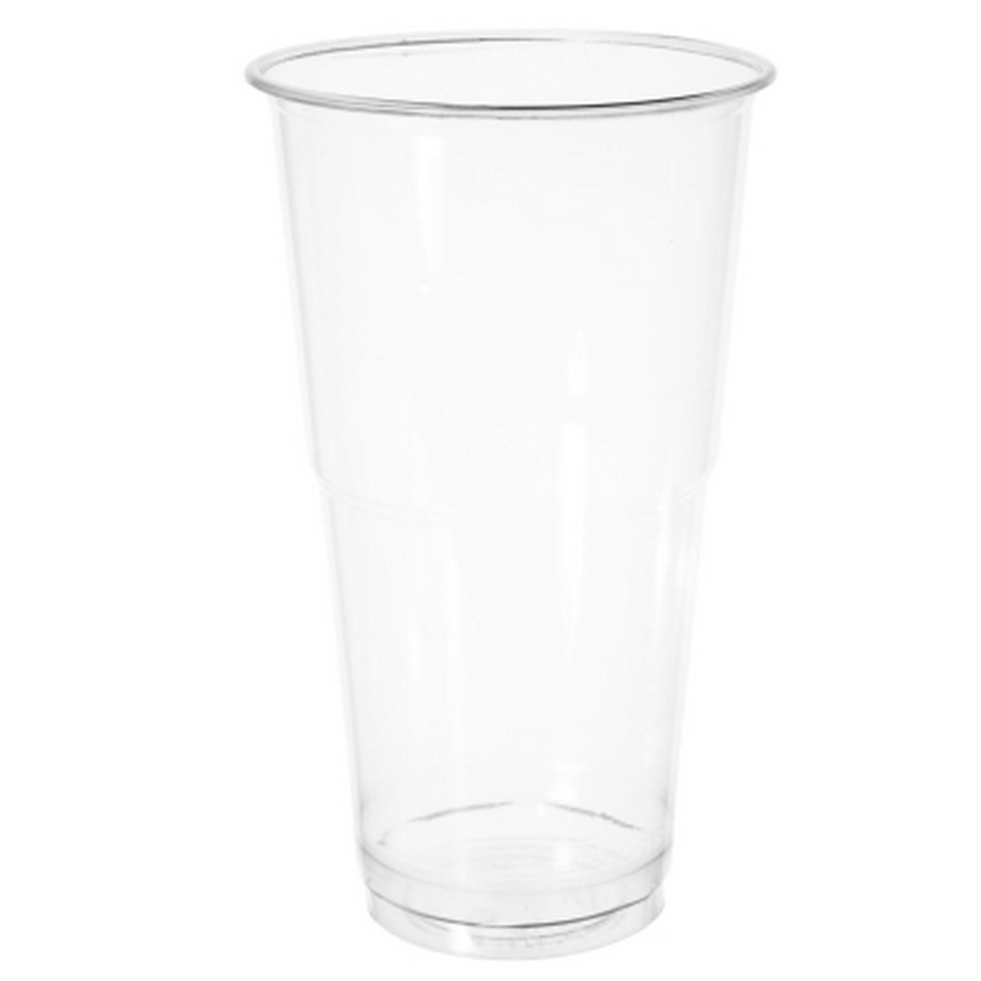 Plastglass 50cl klar bioware 16x60stk
