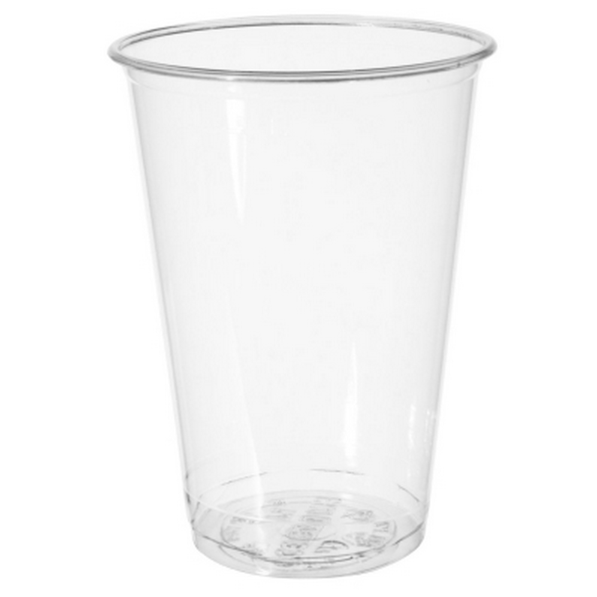 Plastglass 20cl klar bioware 30x100stk