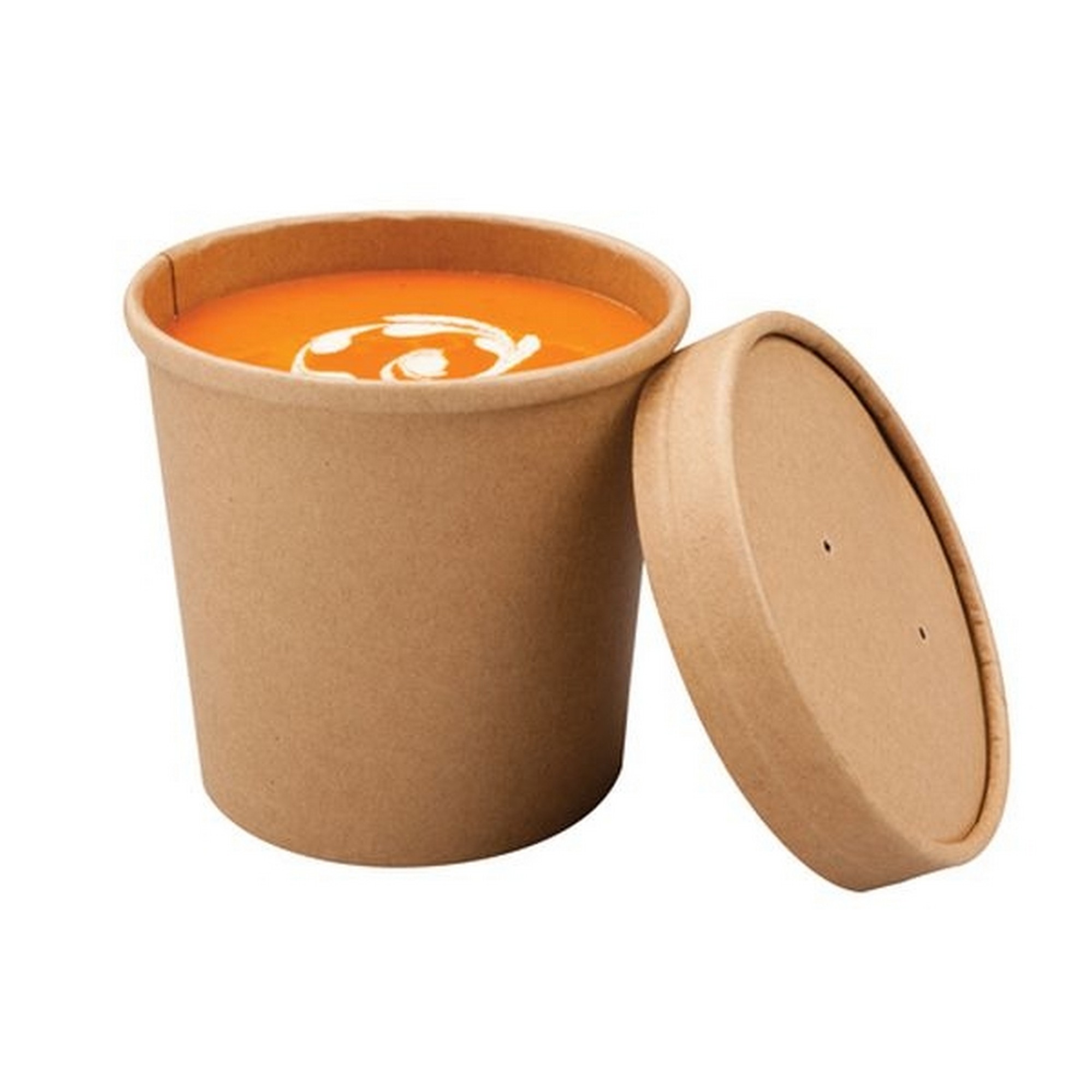 Lokk til 109756/109757 ø90 mm brun 500stk