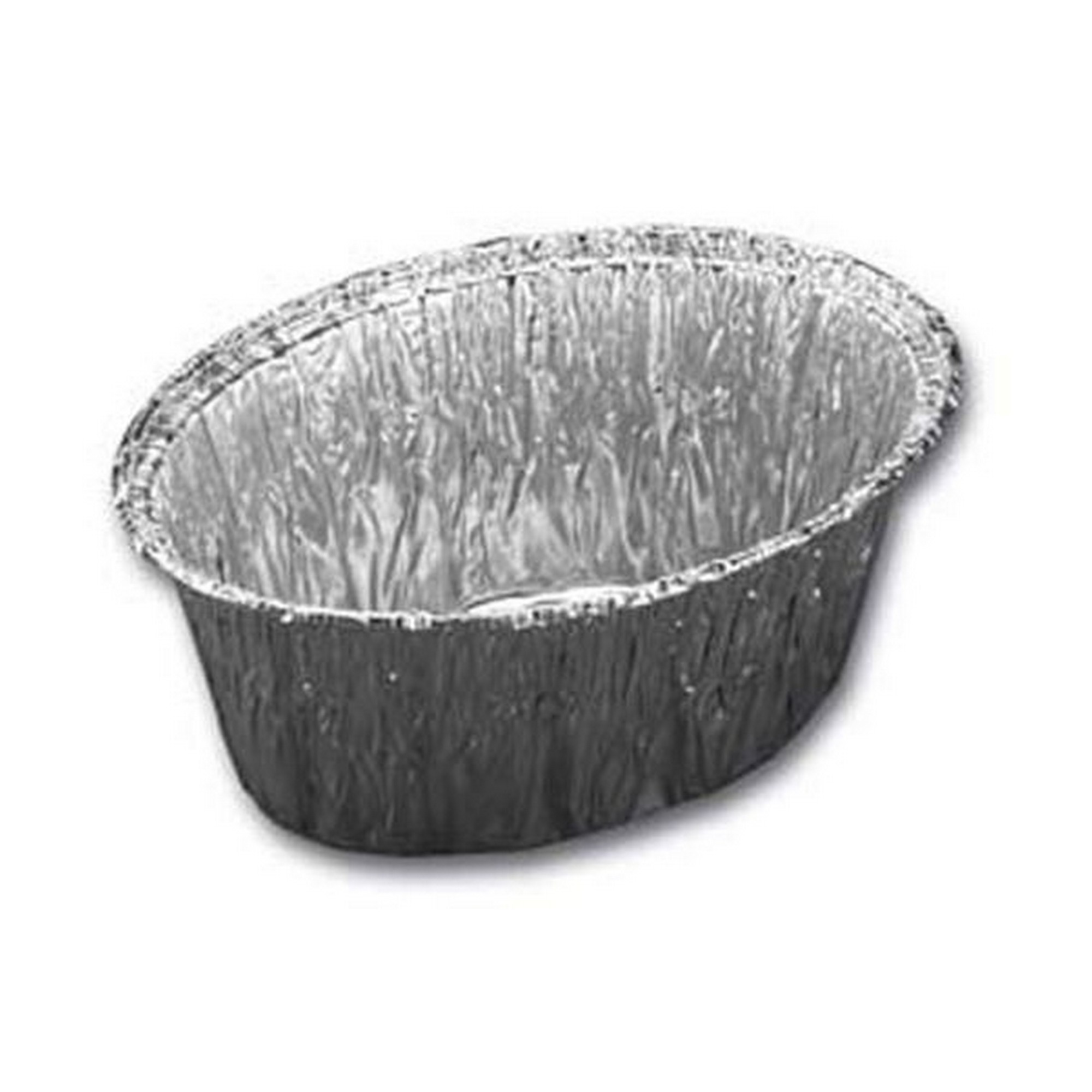 Alubakke oval 260ml sølv 900stk