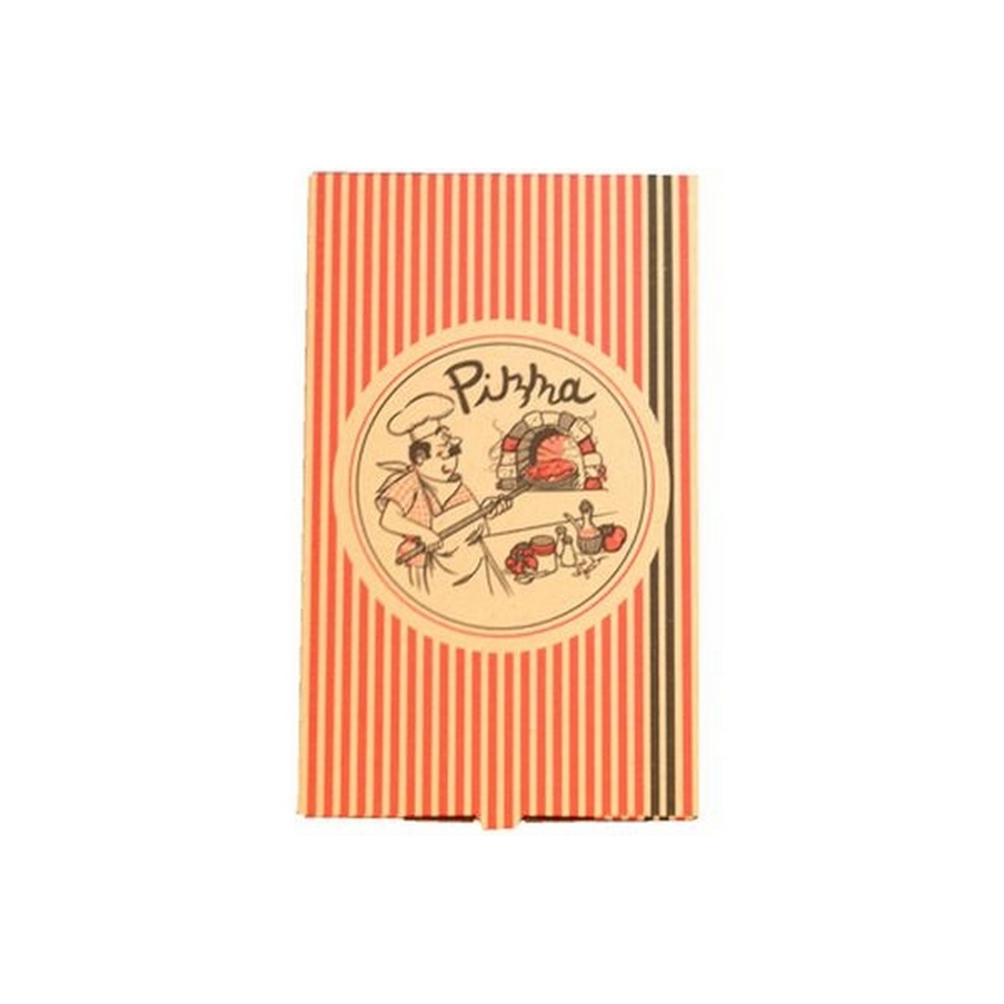 Pizzaeske brun pizzamand calzone 100stk