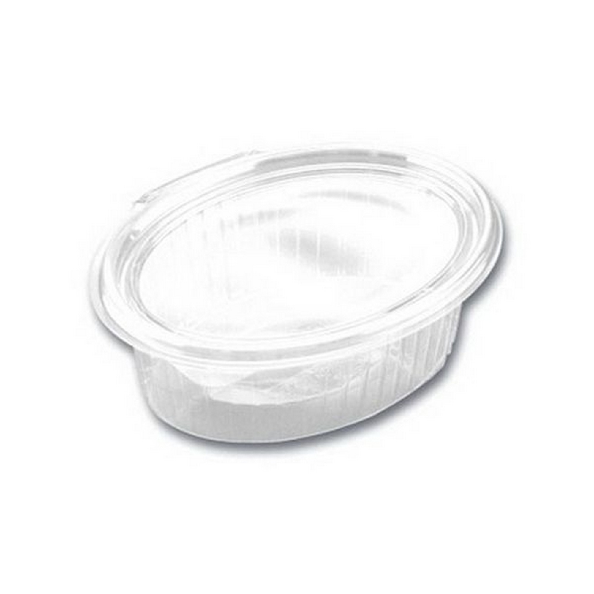 Plastbeger med hengslet lokk 500ml 600stk