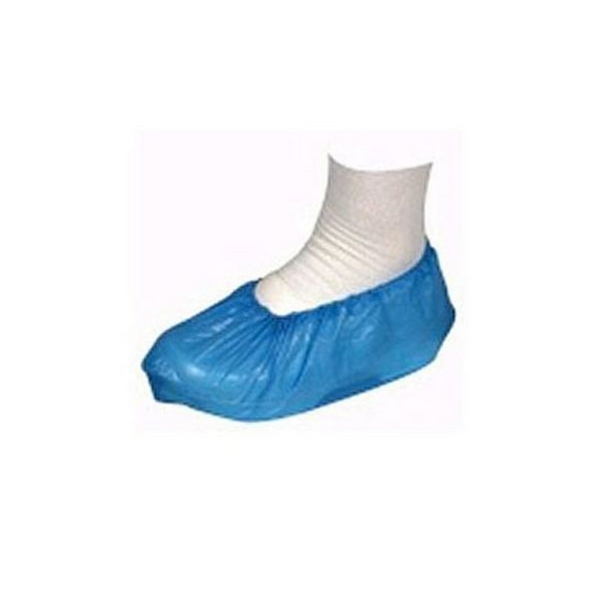 Skoovertrekk ldpe blå 50my 20x100stk
