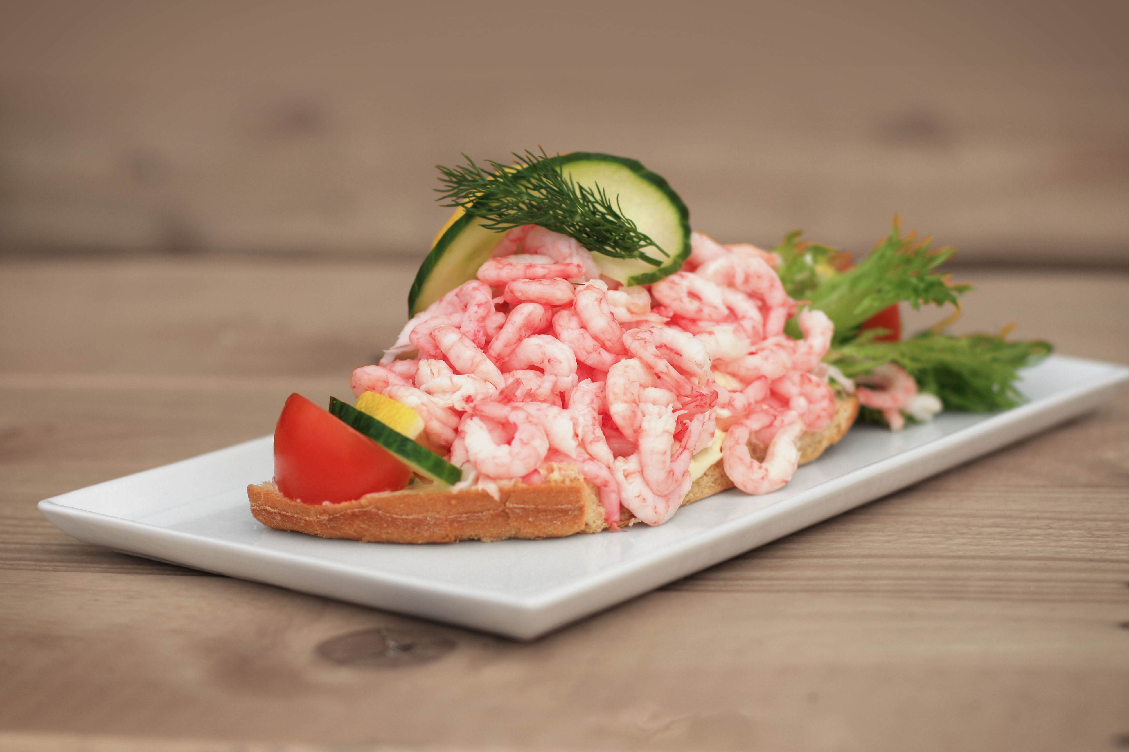 Shrimps hand peeled in brine 1,5kg