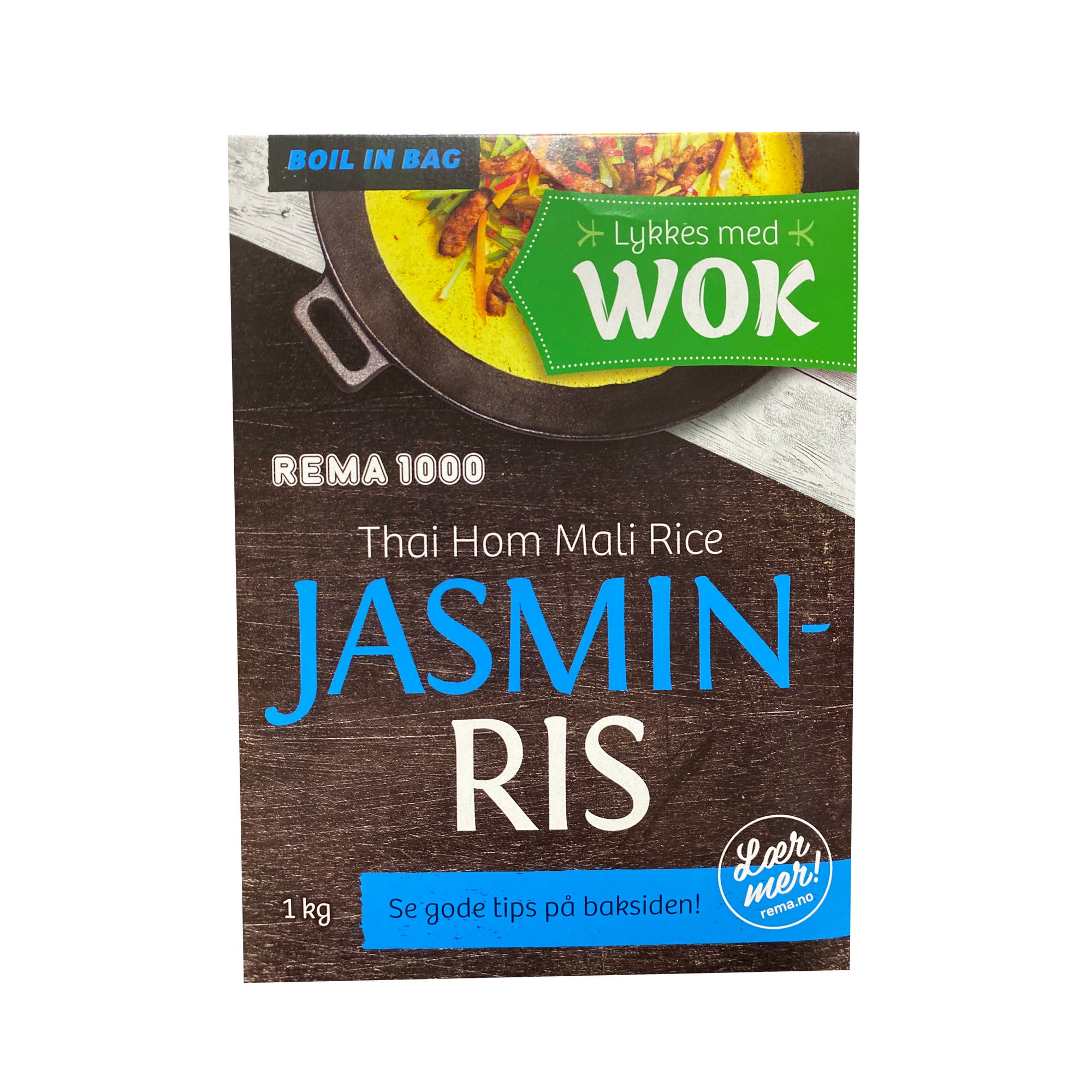 Rema 1000 jasmin rice bib    8x125g
