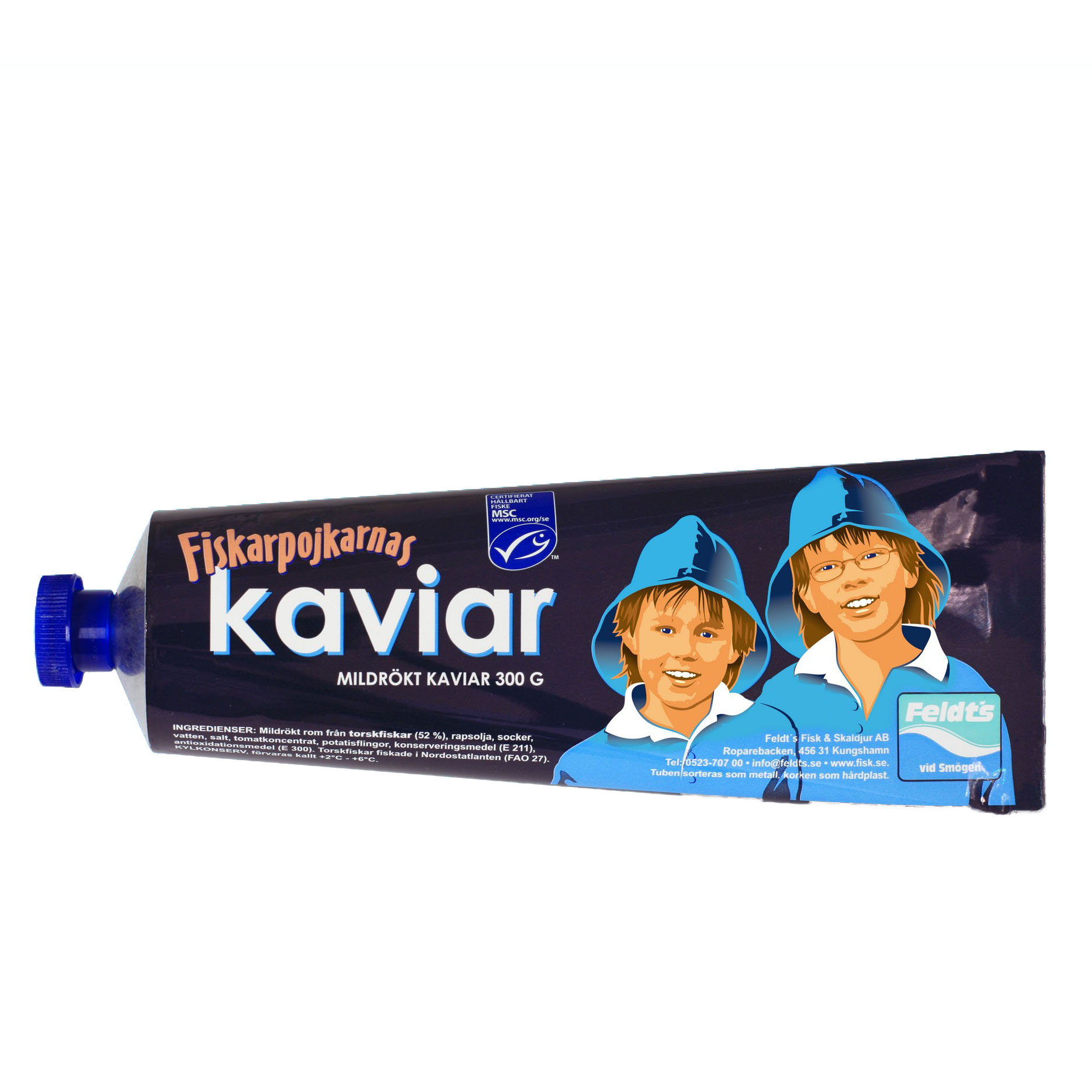 Kaviar mildrøkt fiskarpojkarnas msc 300g