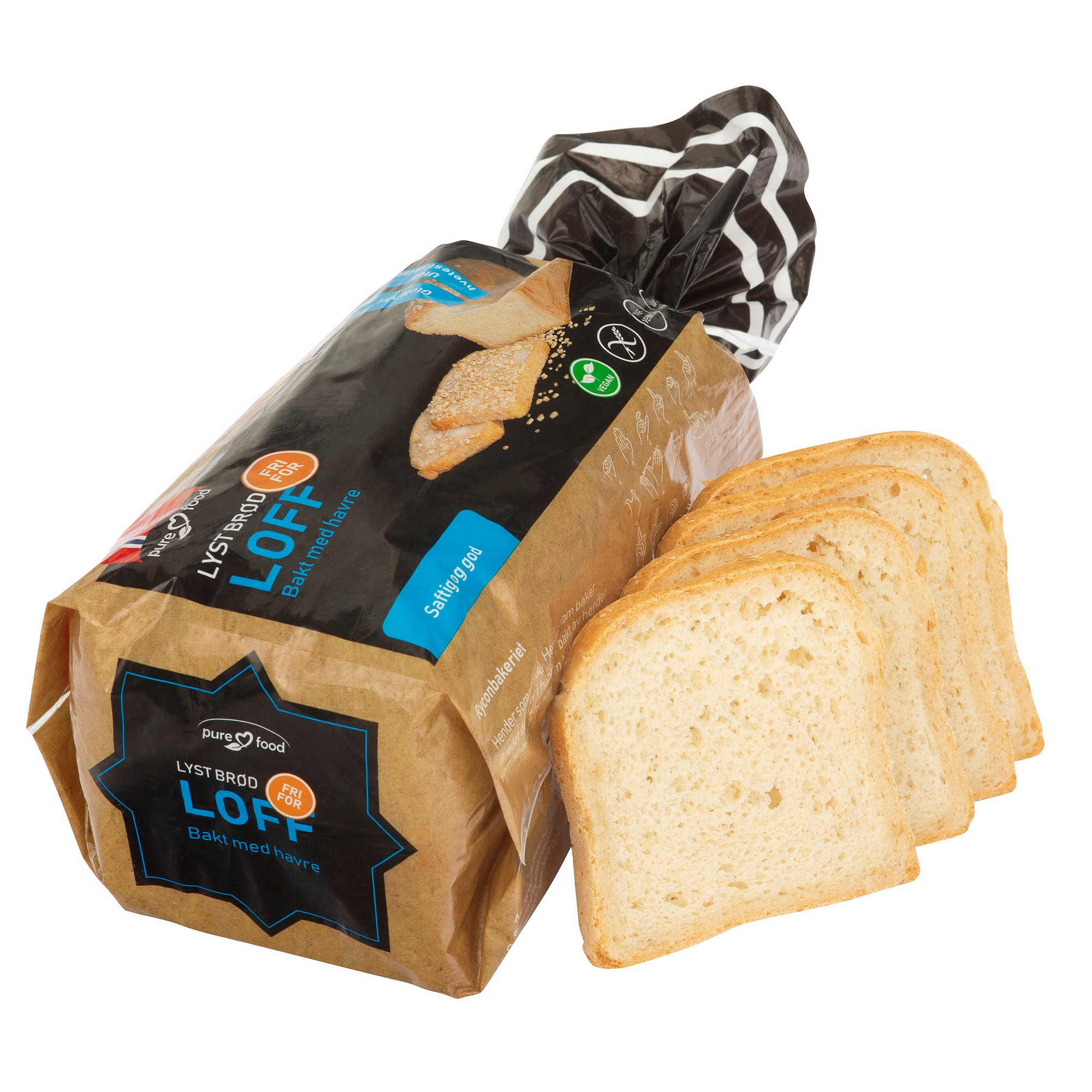 Loff oppskåret gl.fri 500g