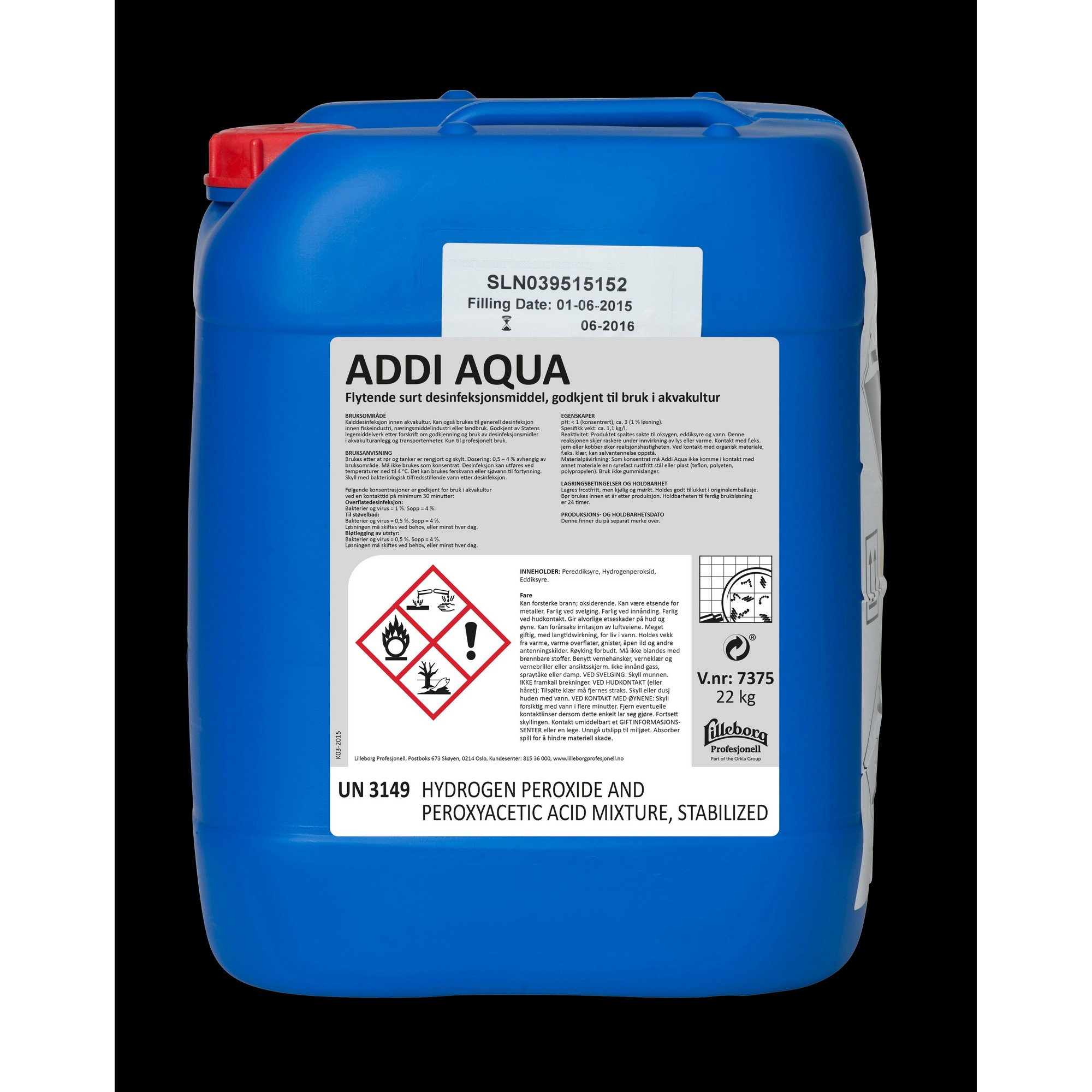 Addi aqua desinfeksjon    22kg