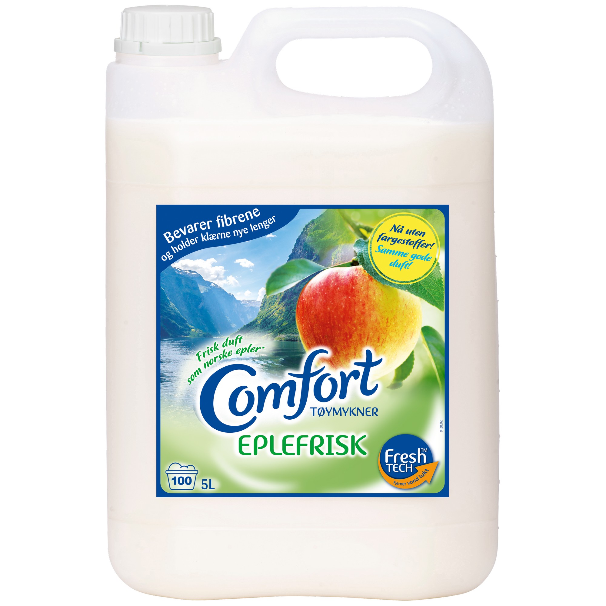 Comfort eplefrisk tøymykner 5l