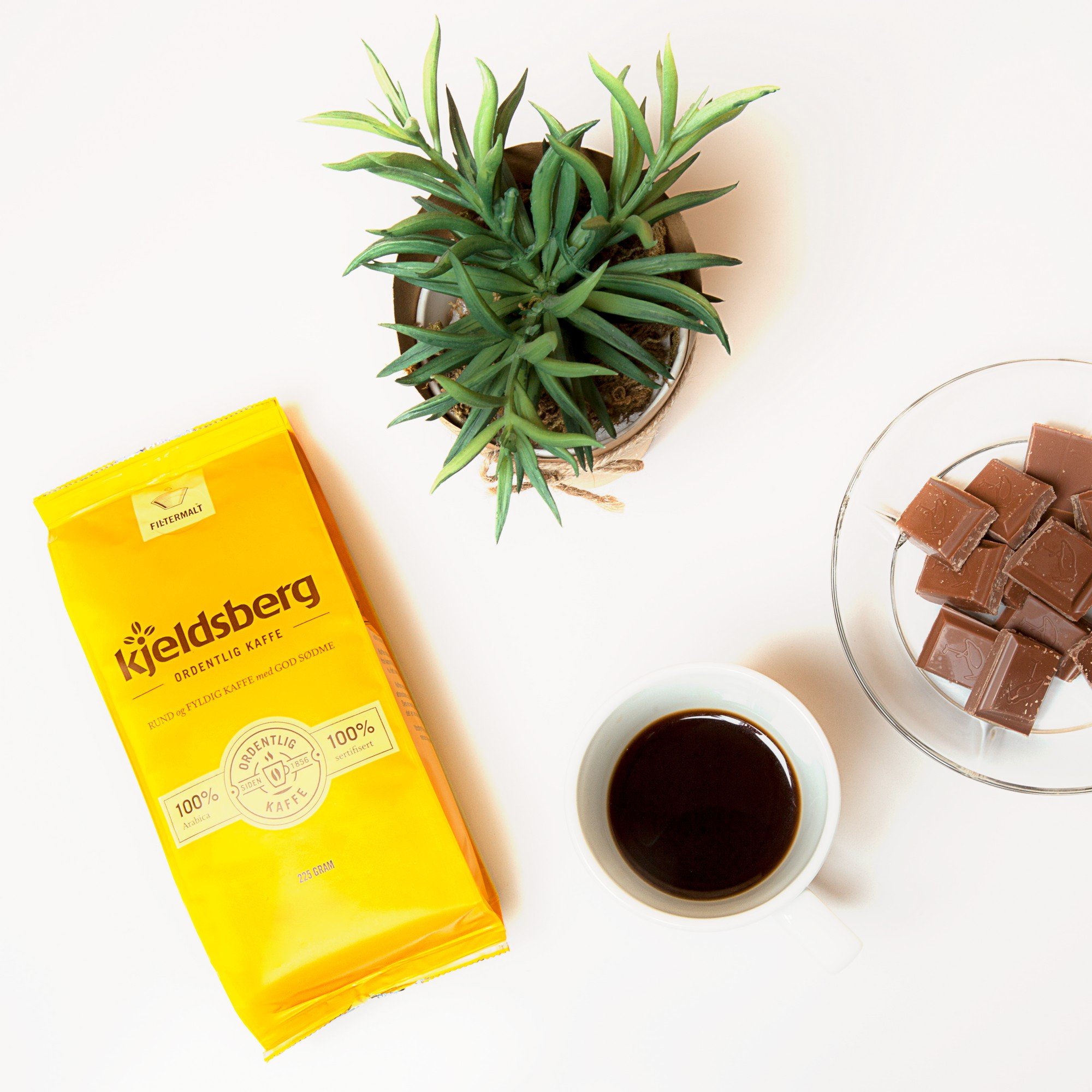 Kjeldsberg kaffe filtermalt  250g