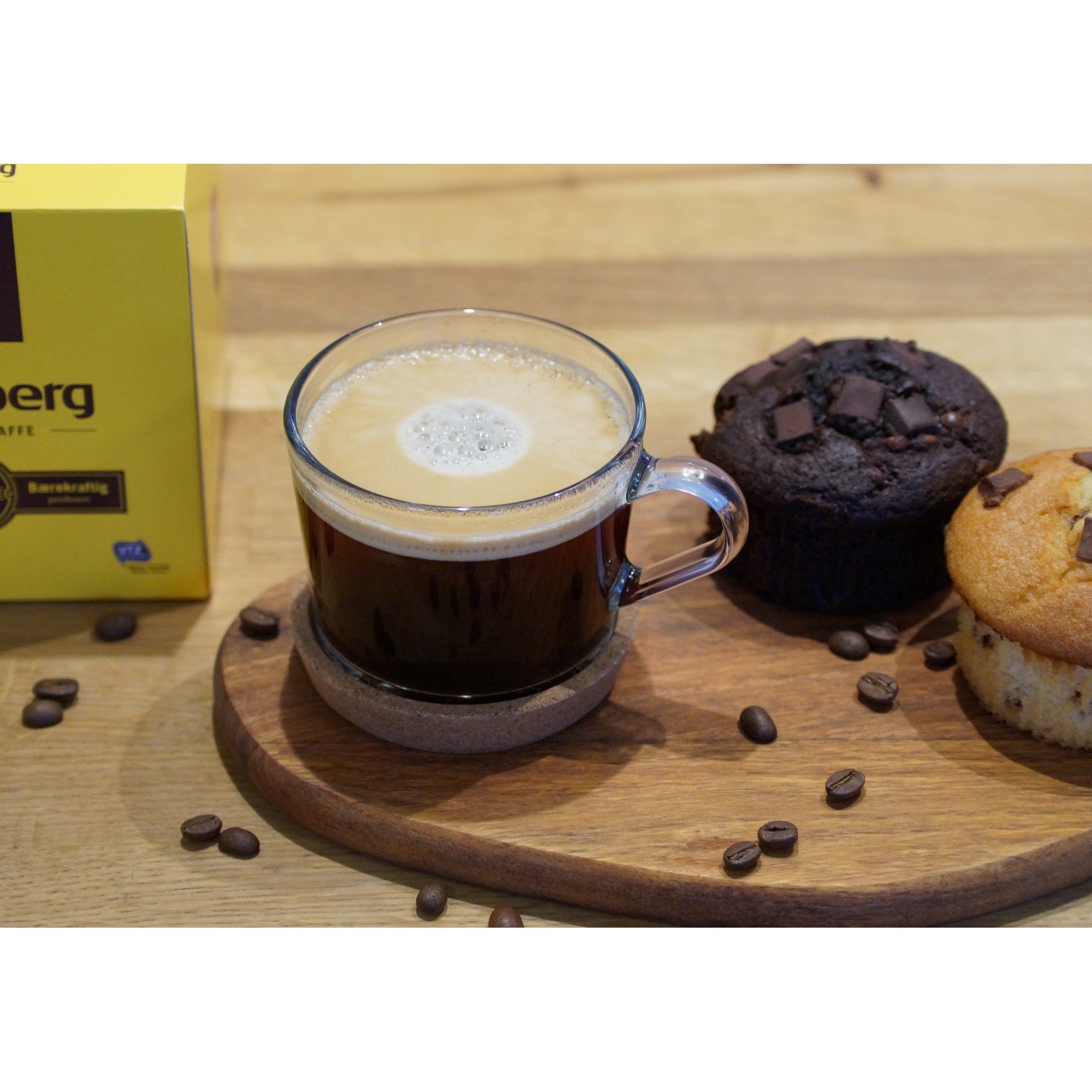 Kjeldsberg kaffe finmalt fairtrade økol.    12x500g