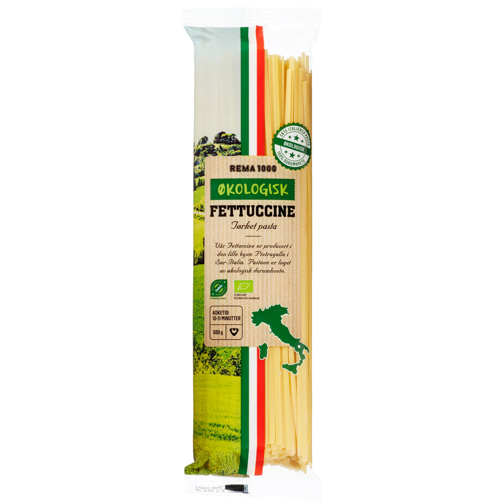 Fettuccine økol. 500g