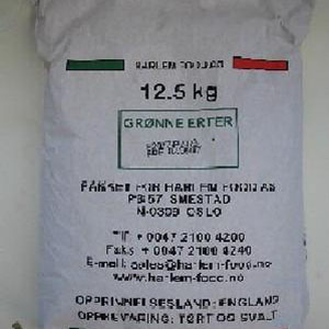 Erter grønne i sekk     12.5kg
