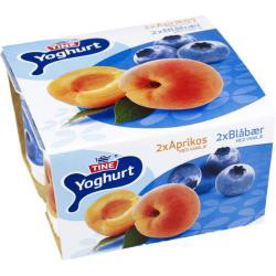 Yoghurt allt.blåb. apr. 4x150g