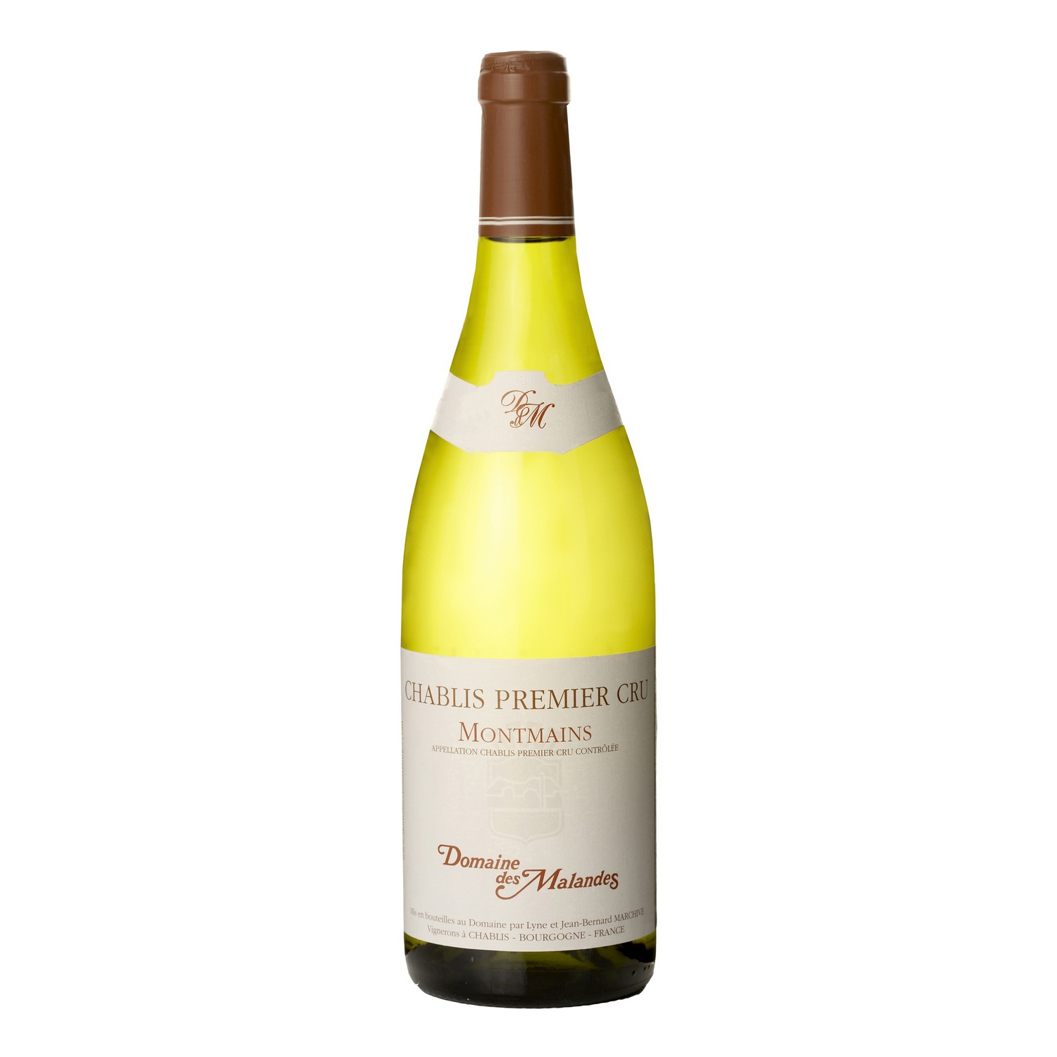 Domaine des malandes chablis 1er cru montmains  13%  75cl
