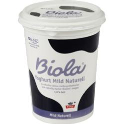 Biola yoghurt mild nat. 0.5l