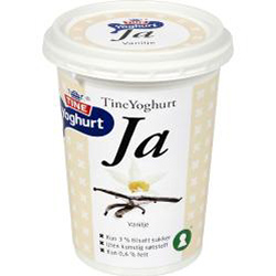 Ja yoghurt vanilla 500g