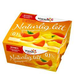 Yoplait nat lett mand apr. 4x125g