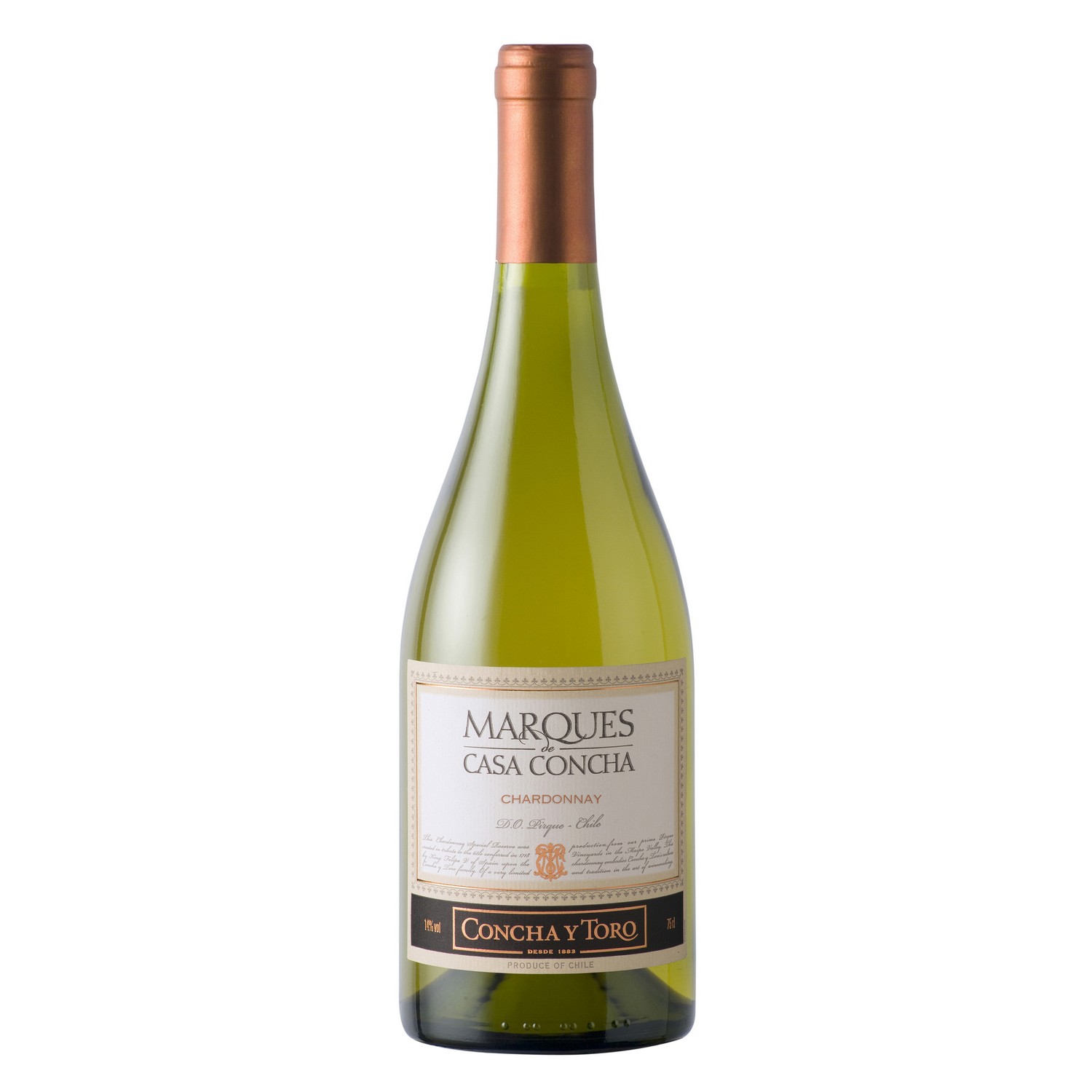 Marques de casa concha chardonnay   14%   75cl