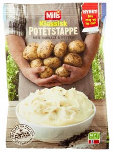 Mills potetstappe salt & pepper 90gr