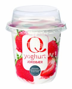 Q yoghurt jordbær 170g