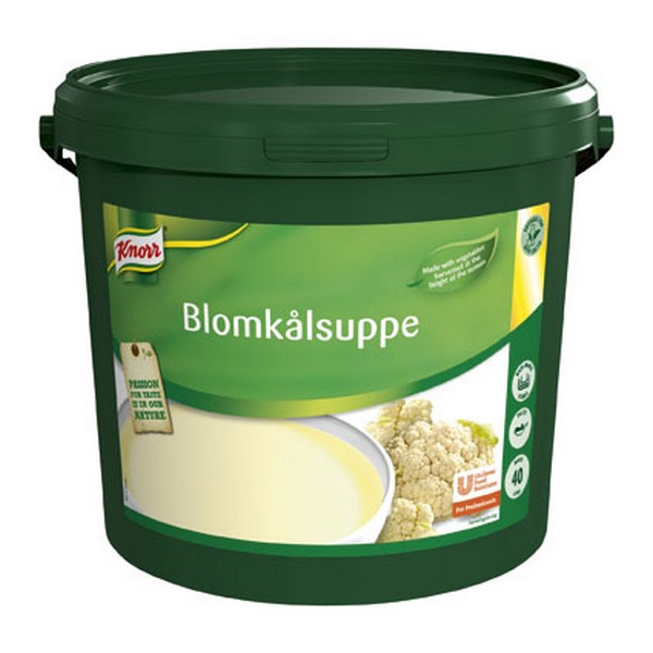 Blomkålsuppe, pasta 40l 4kg