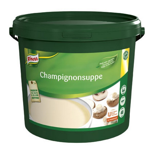 Champignon soup, paste  40l   4kg