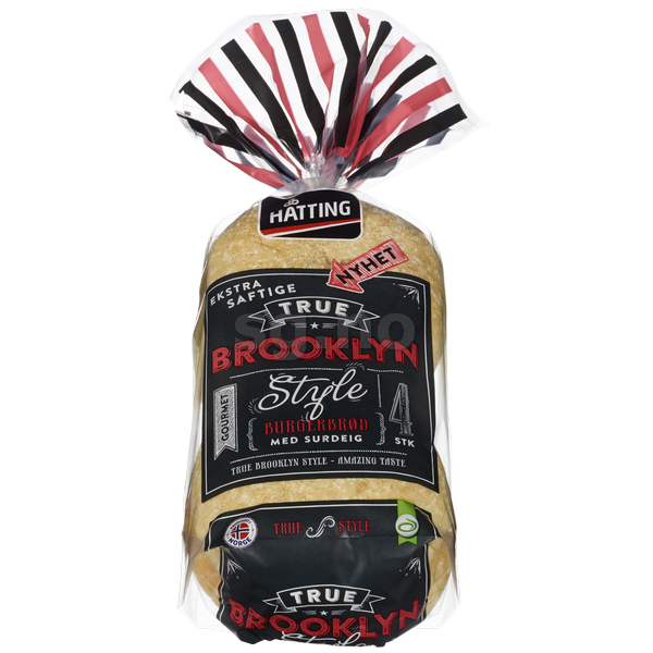 Hatting gourmet hamburger buns 324g