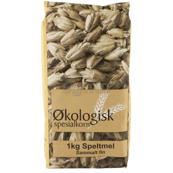 Spesialkorn speltmel sammalt fin økol.   1kg