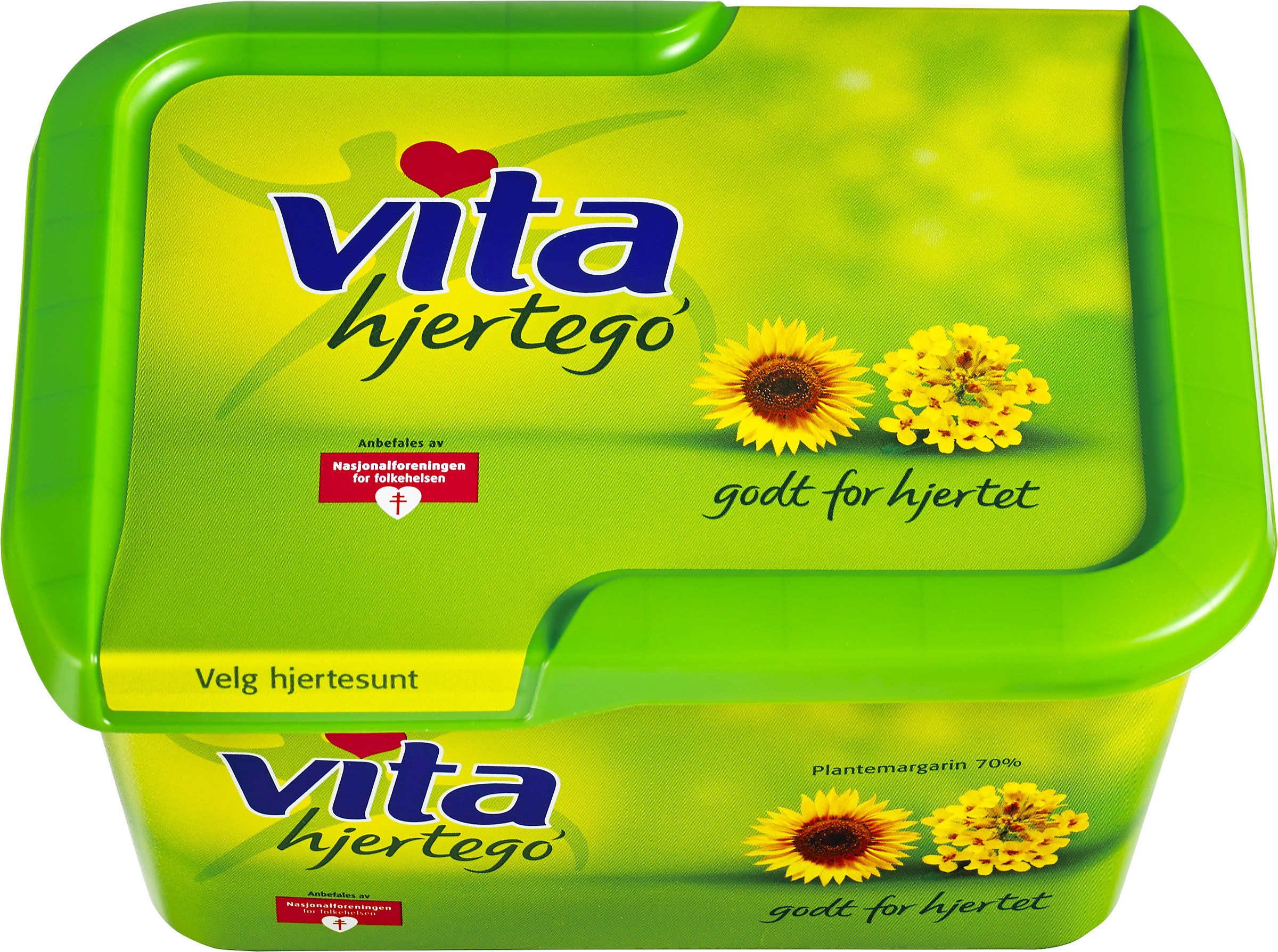 Vita hjertego´ margarin 570g