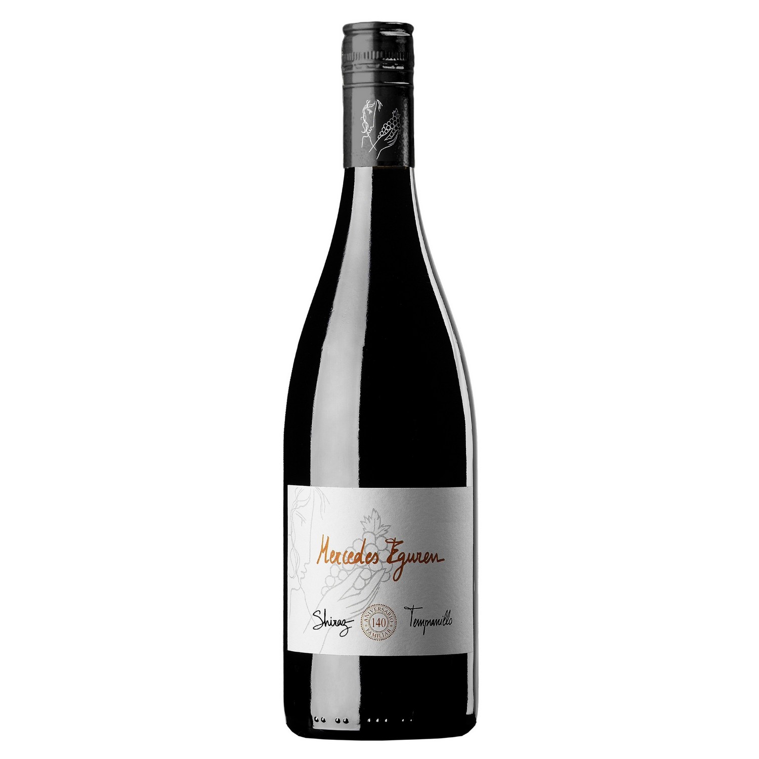 Mercedes eguren shiraz tempranillo   14%   75cl