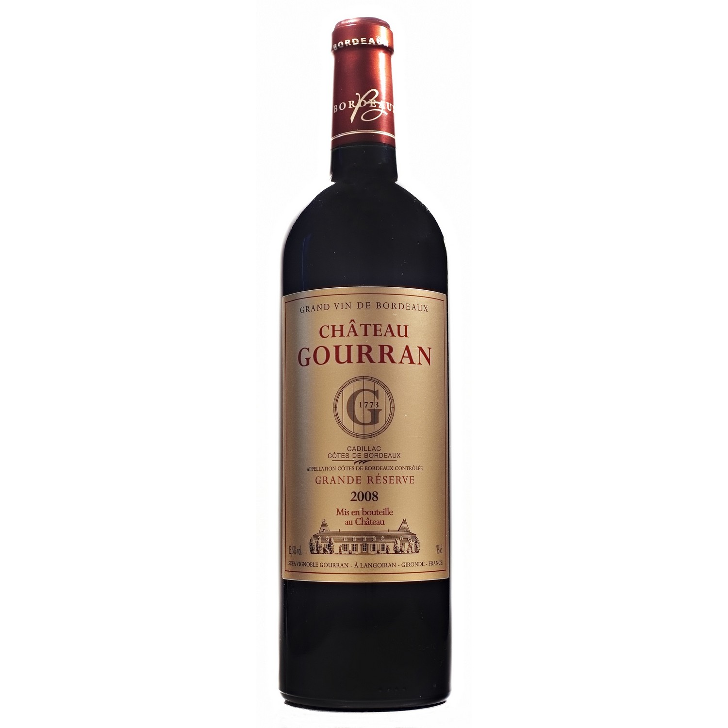 Ch. gourran grande réserve   13,5%   75cl