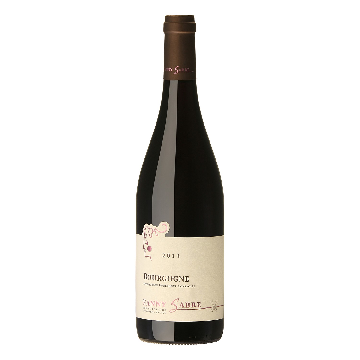 Fanny sabre bourgogne rouge   13%   75cl