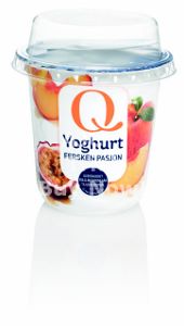 Q fersken/pasjonsyoghurt 170g