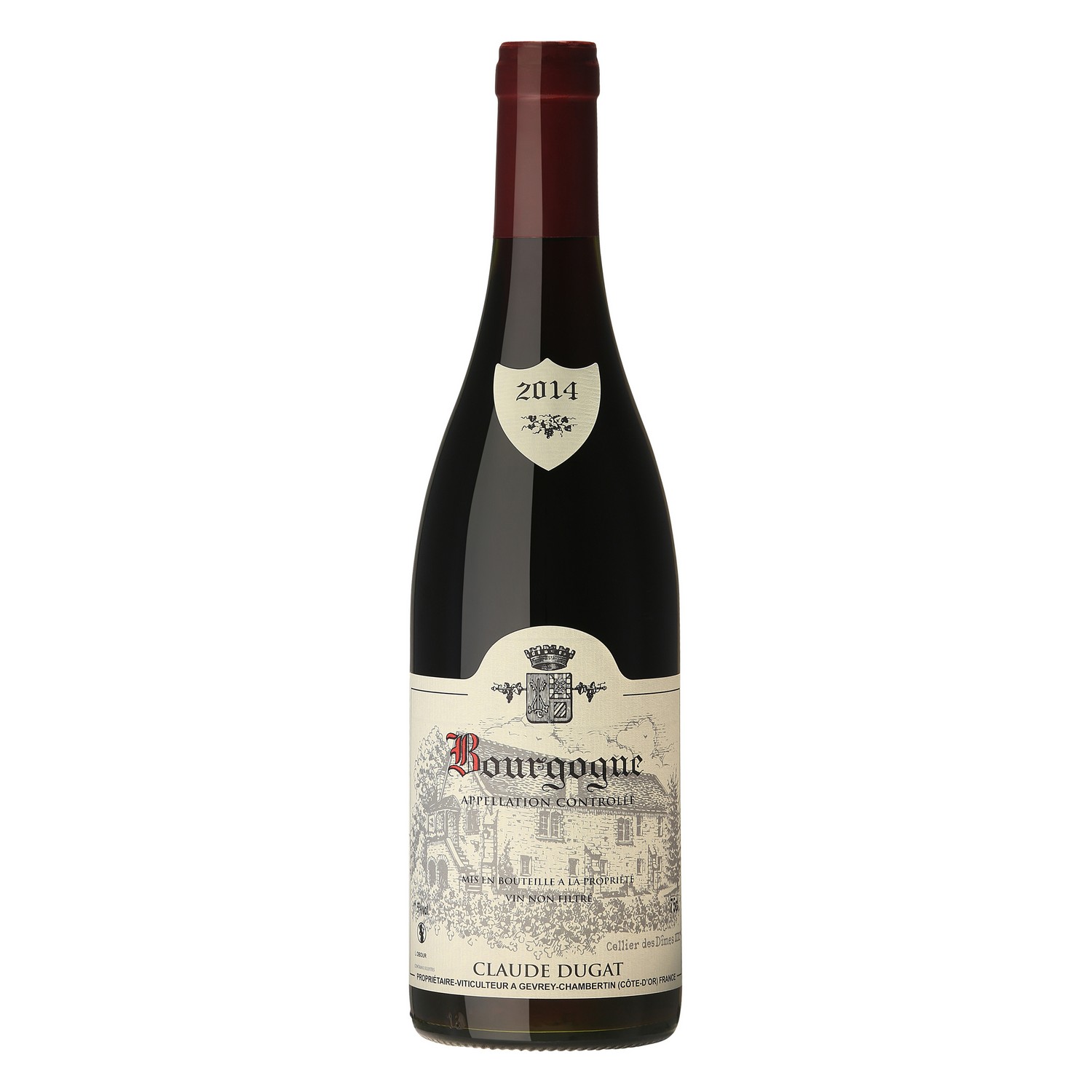 Claude dugat bourgogne rouge 11,5% 75cl
