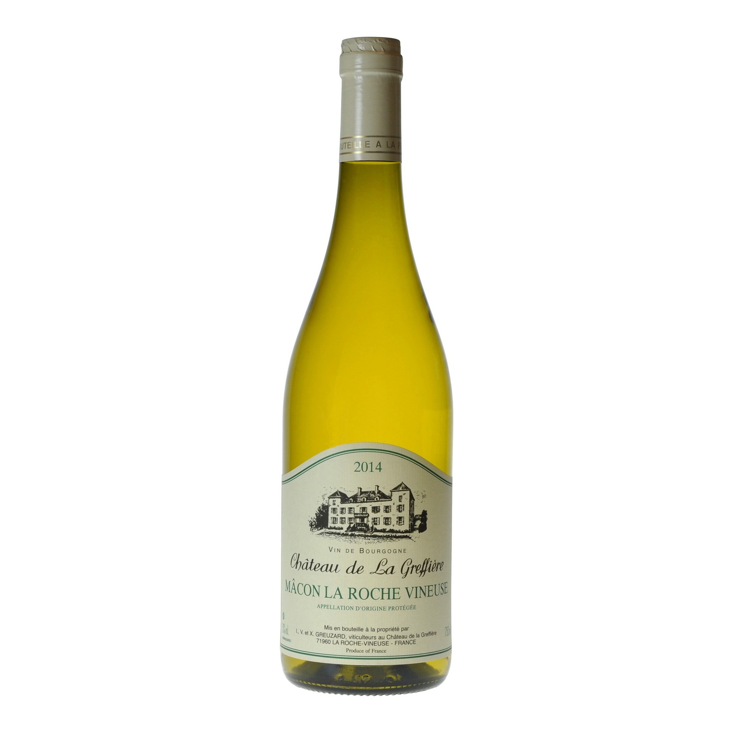 Ch. de la greffière mâcon la roche vineuse  13%  75cl