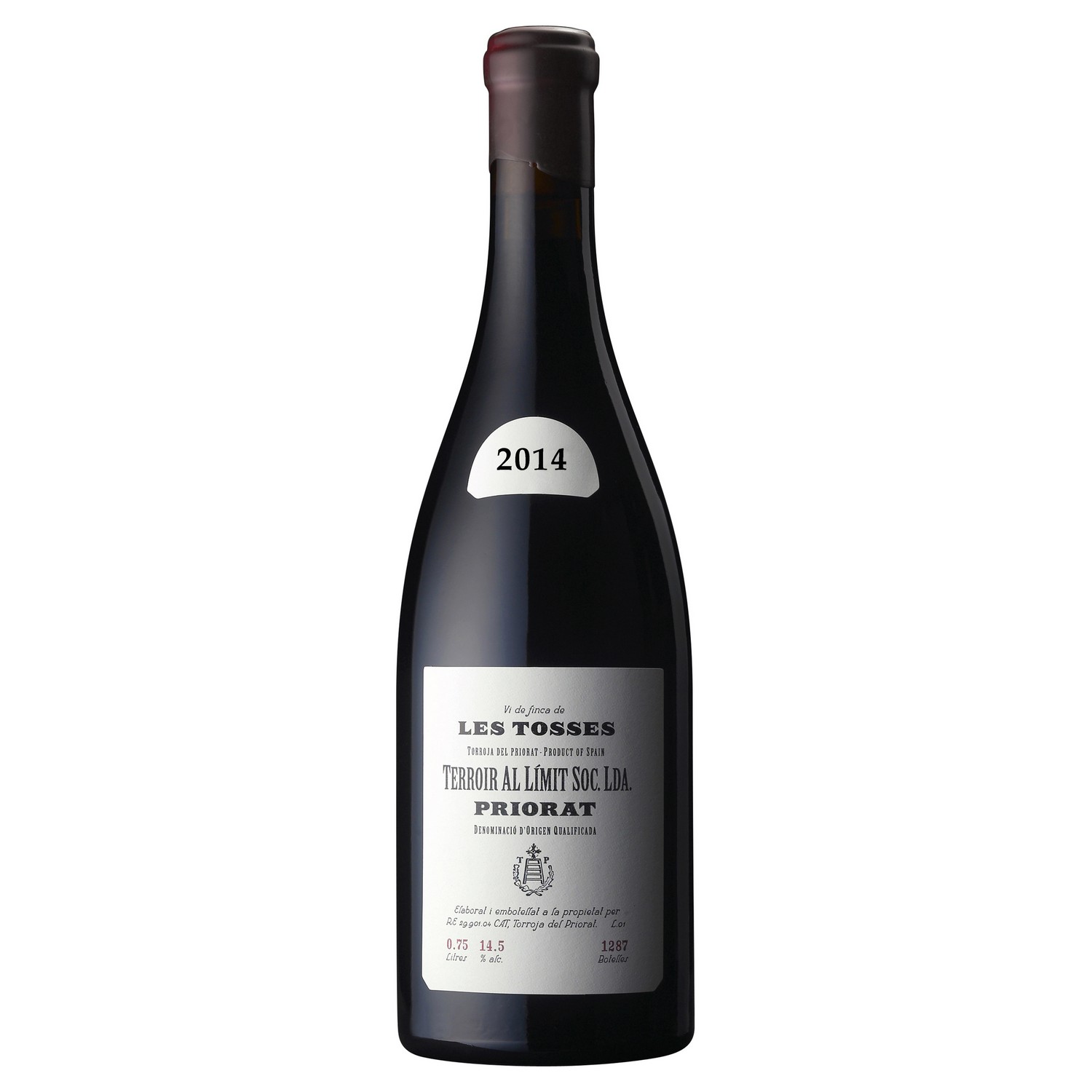 Terroir al límit les tosses   13,5%   75cl