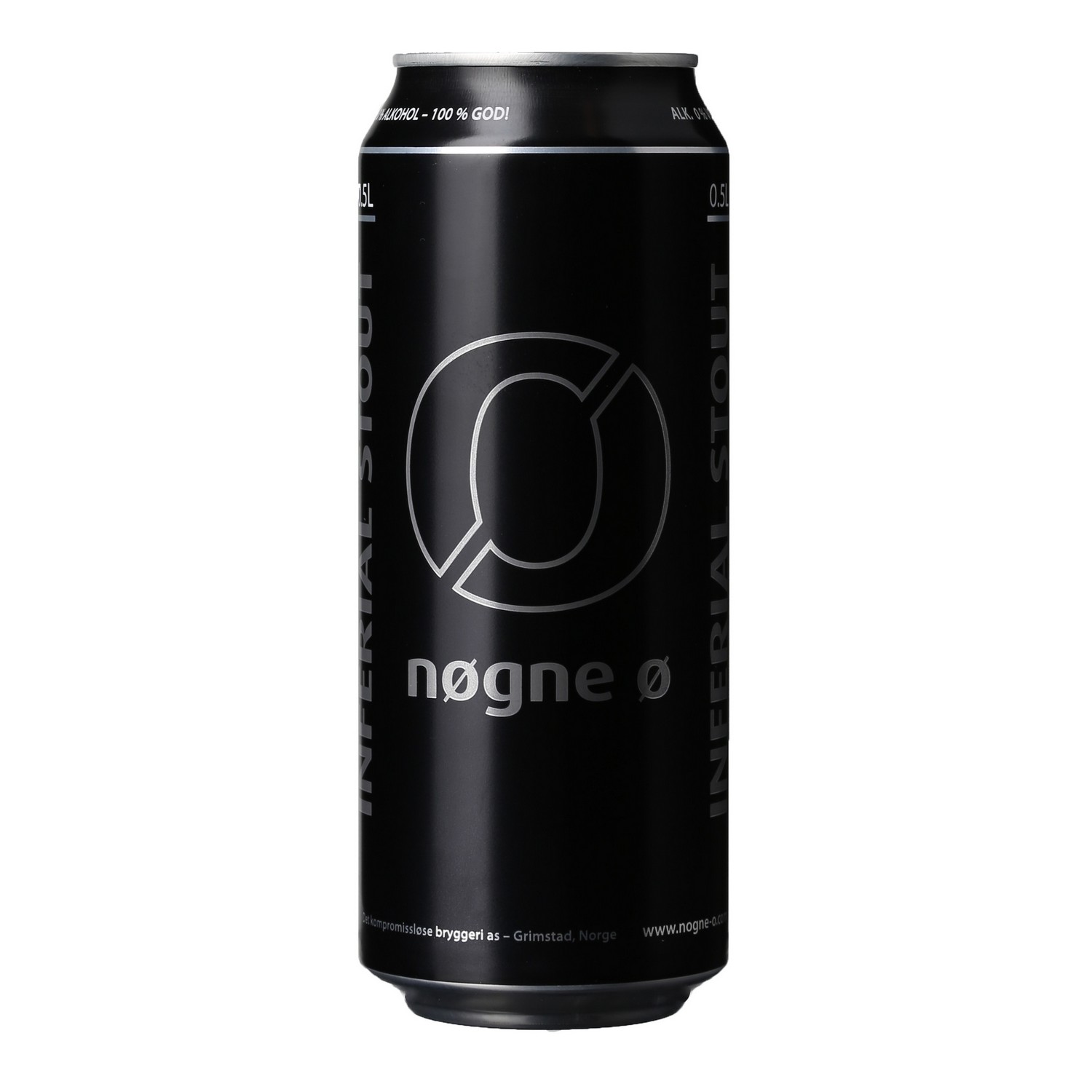 Nøgne ø inferial stout 0,1% 24x50cl