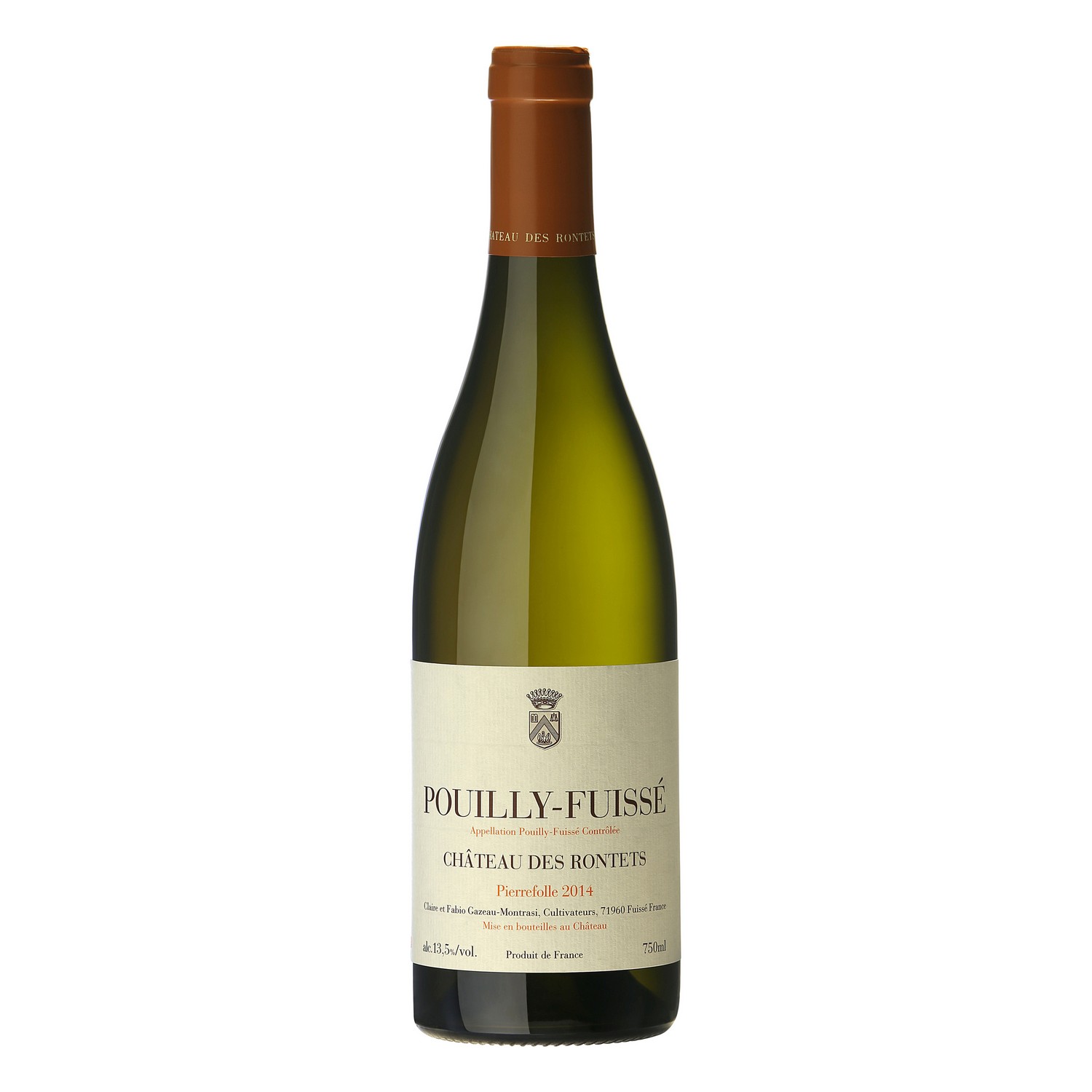 Ch. des rontets pouilly-fuissé pierrefolle 13% 75cl
