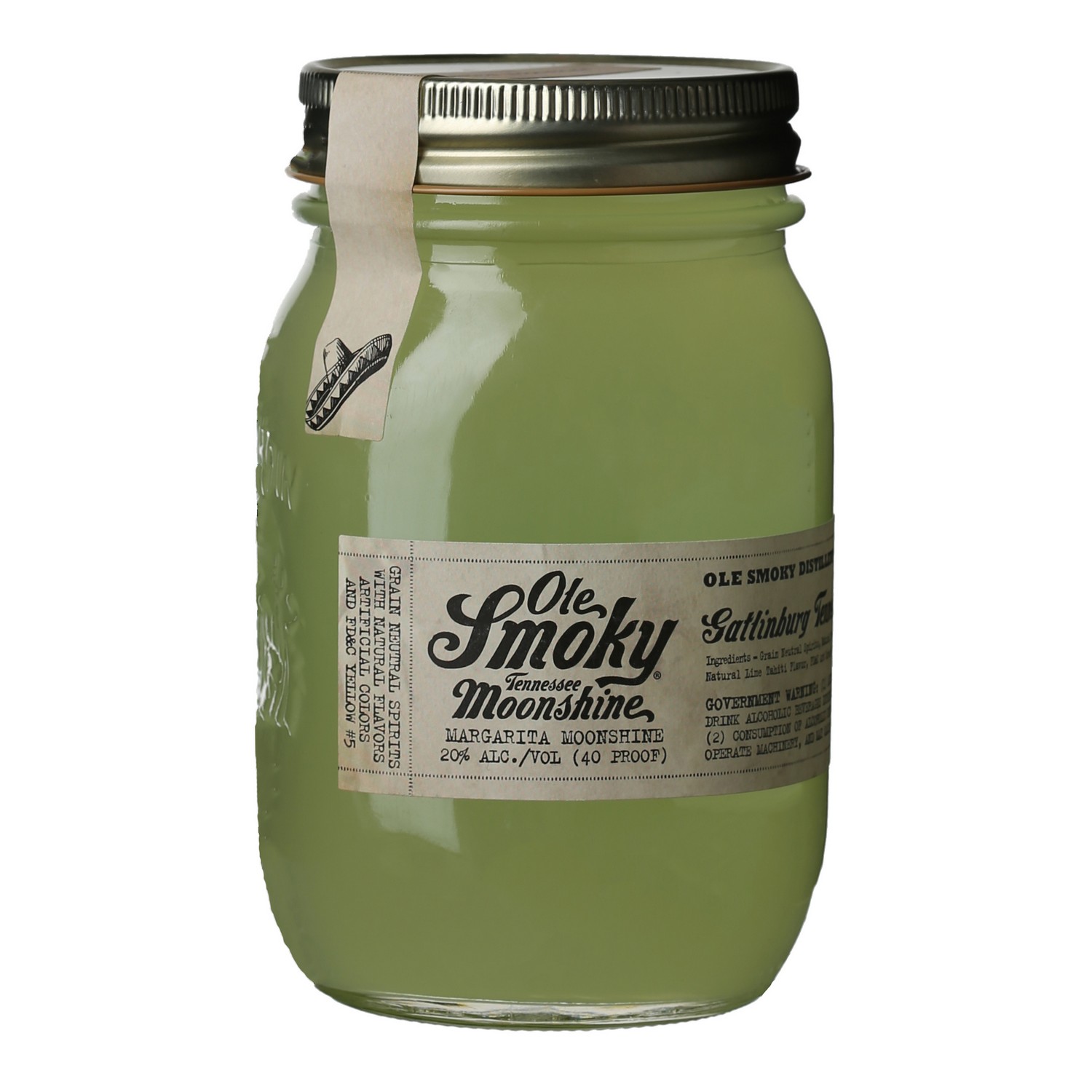 Ole smoky margarita moonshine 20% 50cl