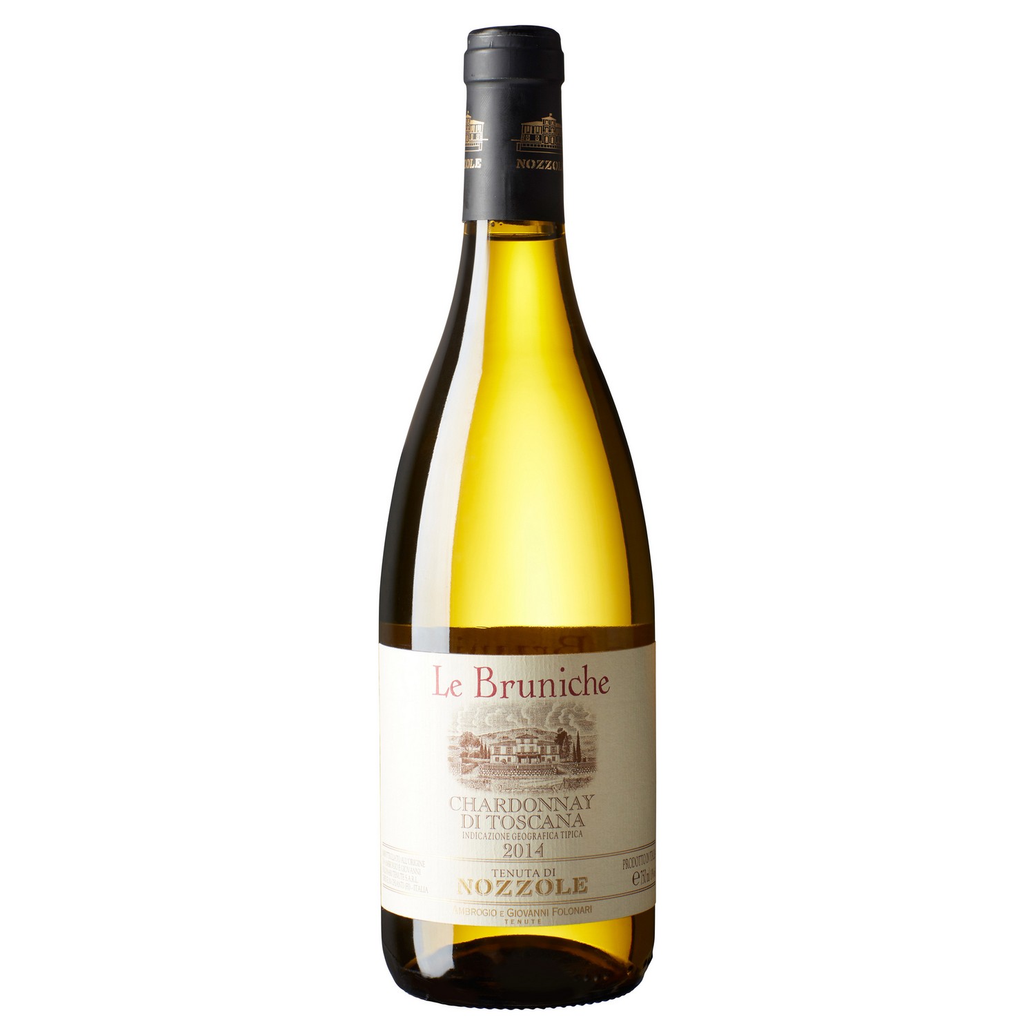 Nozzole le bruniche chardonnay di toscana 12,5% 75cl