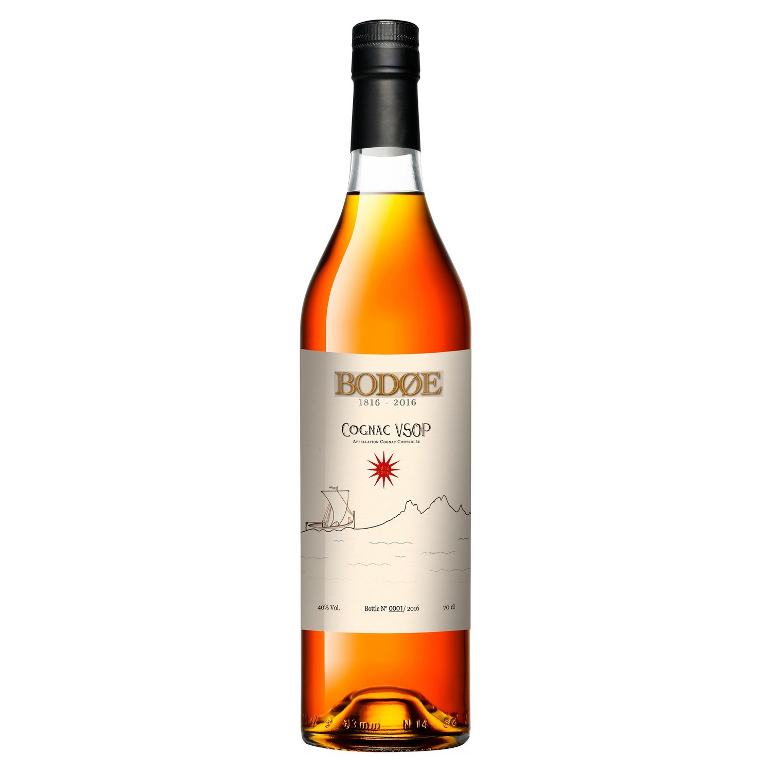 Bodøe 1816-2016 cognac vsop 40% 70cl