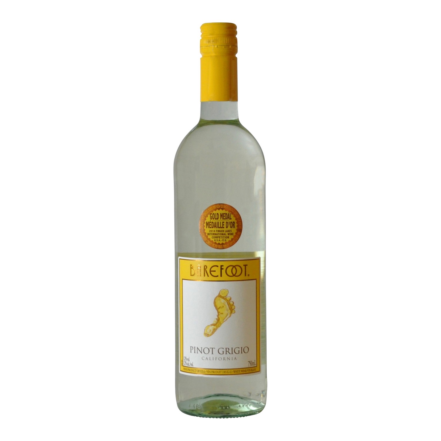 Barefoot pinot grigio 12% 75cl