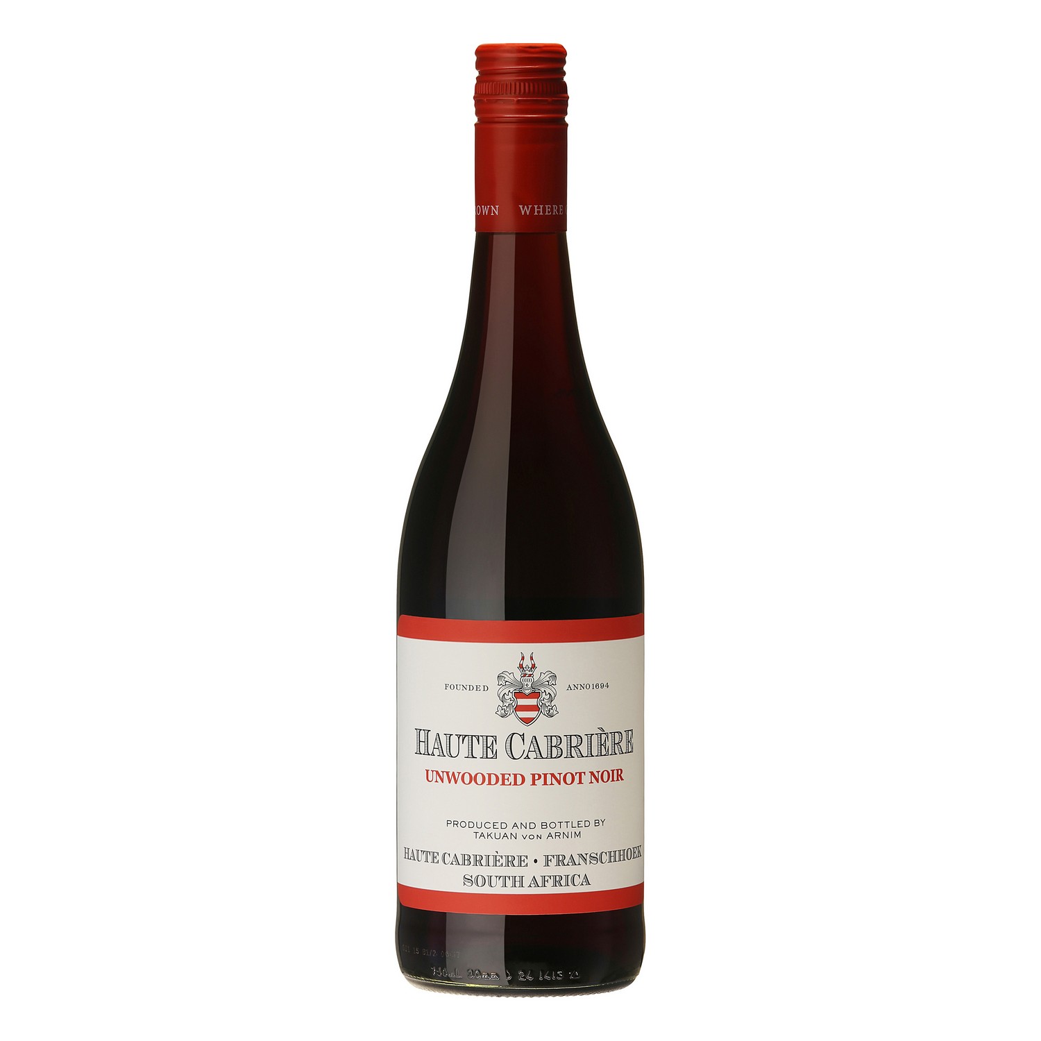 Haute cabriere unwooded pinot noir 12,5% 75cl