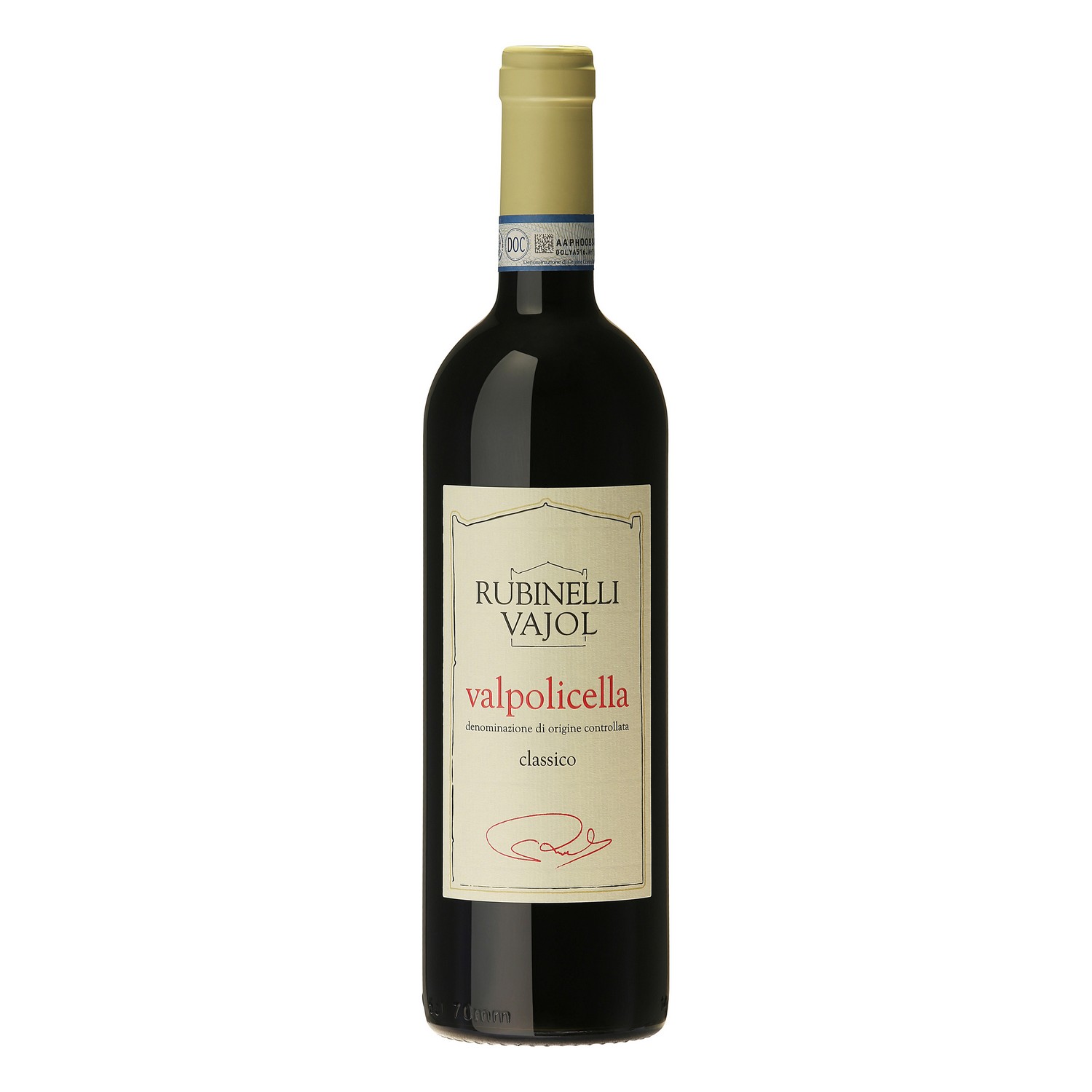 Rubinelli vajol valpolicella classico 11,5% 75cl