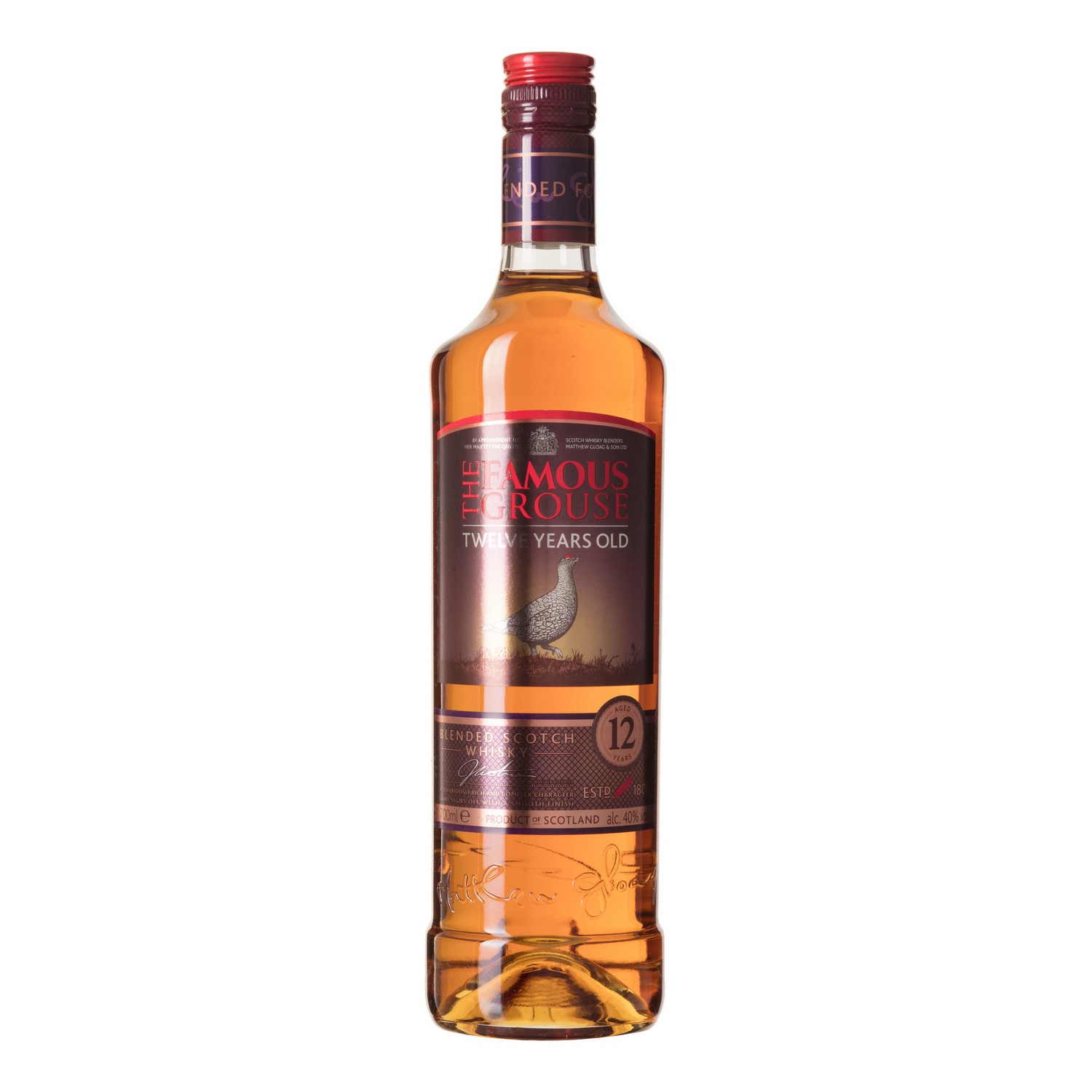 The famous grouse 12 yo   40%   70cl