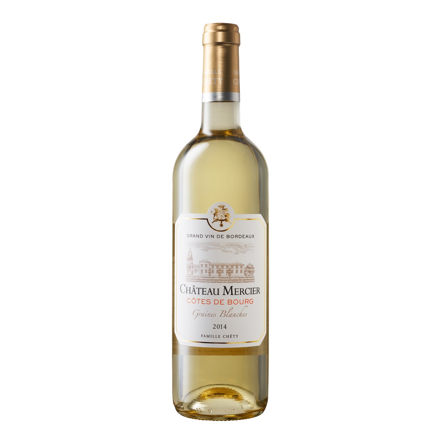 Ch. mercier graines blanche   13%   75cl